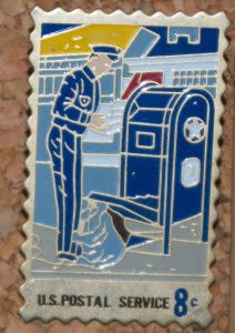 Pin's U.S. Postal Service 8c (01)